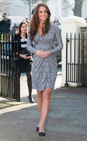 Un vestido usado por Kate Middleton se agota en cuestión de horas.