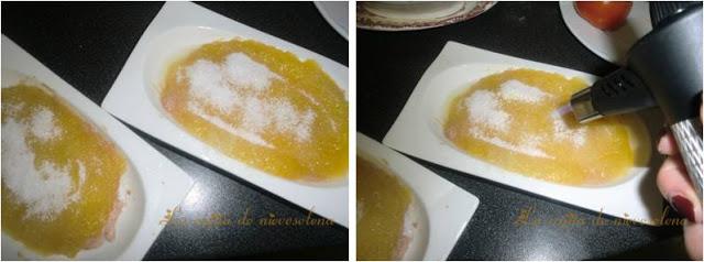 Foie estilo crema catalana Foie estilo crema catalana