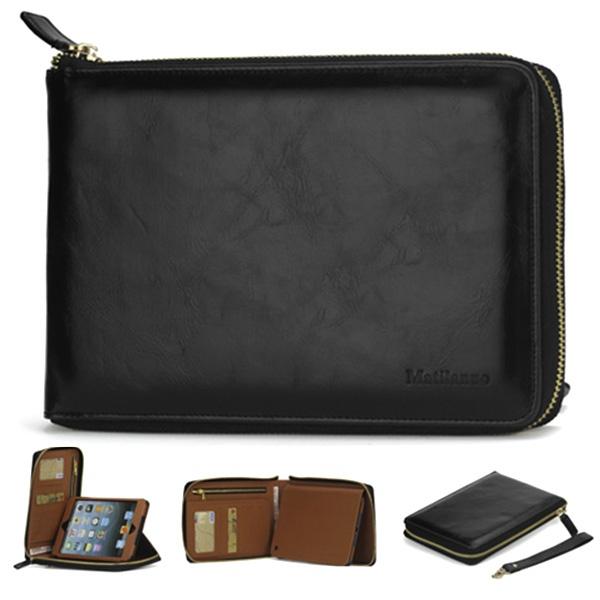 Funda de cuero para iPad mini lujosa y práctica Lujosa funda de cuero para el iPad mini