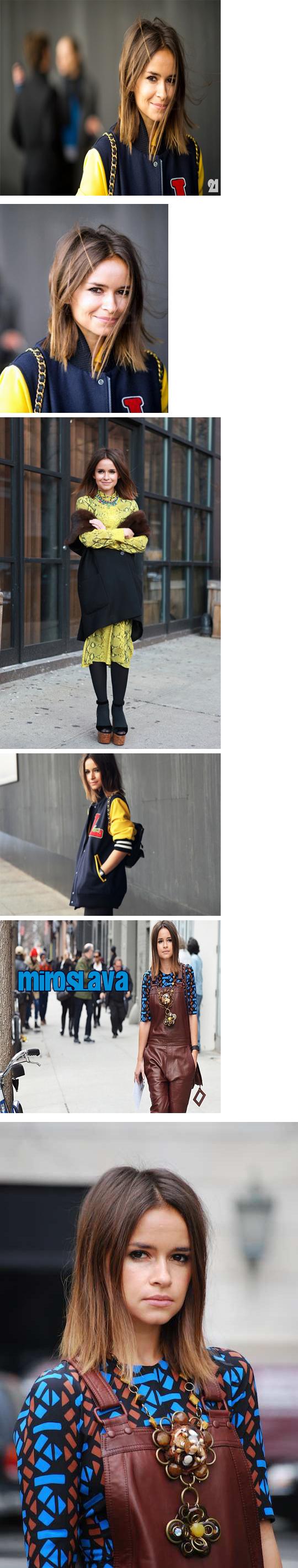 Corte de pelo: Miroslava Duma Corte de pelo: Miroslava Duma