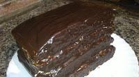 Tarta de chocolate y coco Tarta de chocolate y coco