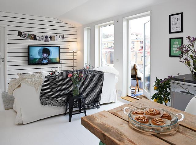 El piso de la semana: UN LOFT DE 40m2 El piso de la semana: UN LOFT DE 40m2