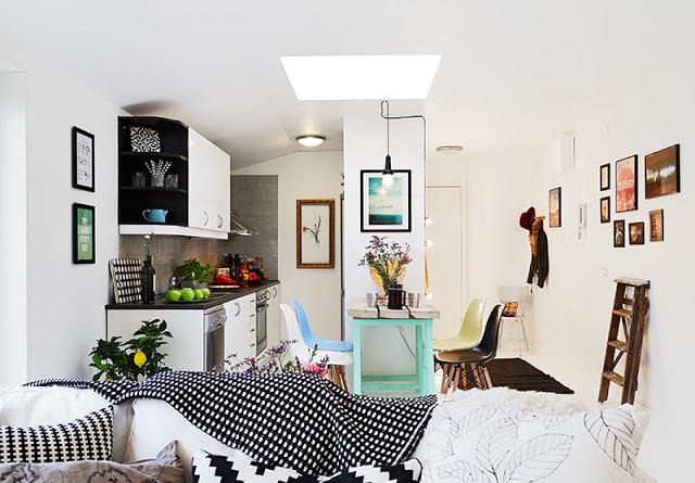 El piso de la semana: UN LOFT DE 40m2 El piso de la semana: UN LOFT DE 40m2