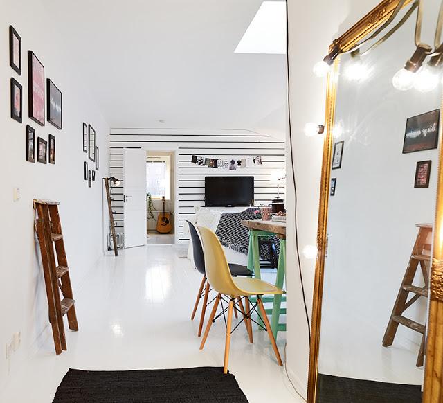 El piso de la semana: UN LOFT DE 40m2 El piso de la semana: UN LOFT DE 40m2