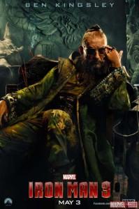 Nuevo póster de Iron Man 3 protagonizado por el Mandarín El Mandarín en Iron Man 3