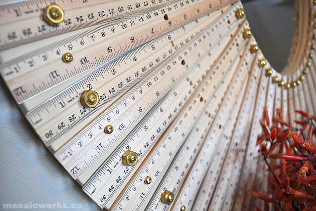 ESPEJOS REALIZADOS CON REGLAS DE MADERA ESPEJOS REALIZADOS CON REGLAS DE MADERA