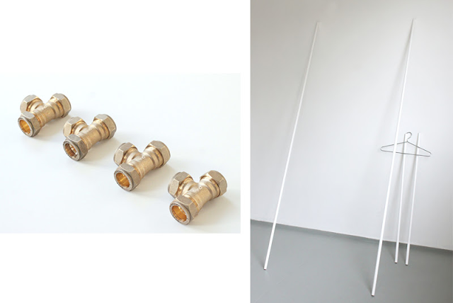 PERCHEROS REALIZADOS CON ACCESORIOS DE FONTANERIA PERCHEROS REALIZADOS CON ACCESORIOS DE FONTANERIA