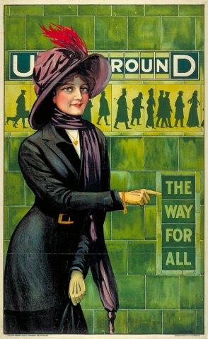 150 años del metro de Londres en carteles 150 años del metro de Londres en carteles