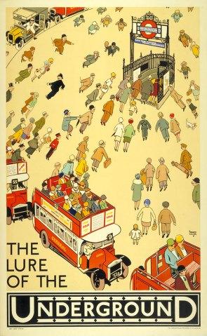 150 años del metro de Londres en carteles 150 años del metro de Londres en carteles