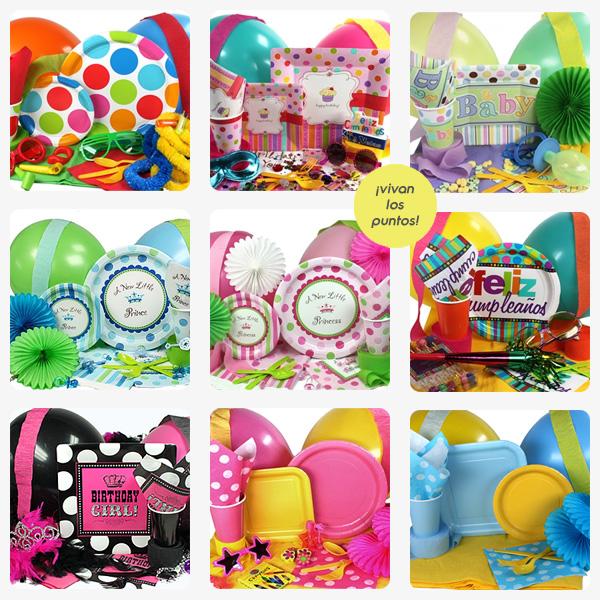 Productos para fiestas con lunares, y nuestros posts preferidos productos para fiestas con puntos