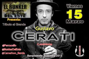 Tributo a Gustavo Cerati por Camerhon Tributo a Cerat Barquisimeto