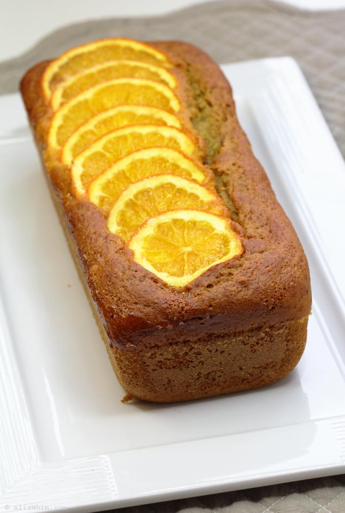 Bizcocho de calabaza y naranja sin lácteos Pumpkin and orange cake