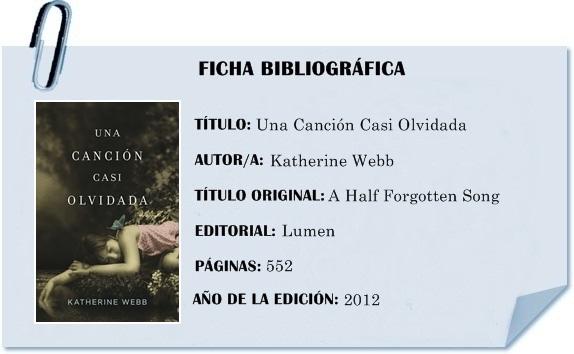 Reseña: Una canción casi olvidada Reseña: Una canción casi olvidada