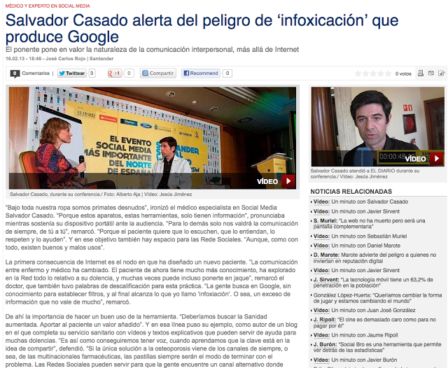 Infoxicación: intoxicación por exceso de información Infoxicación: intoxicación por exceso de información