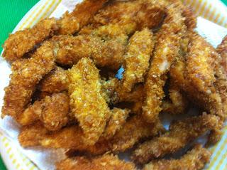 Palitos Crujientes De Pollo Con Salsa De Mostaza Y Miel Palitos Crujientes De Pollo Con Salsa De Mostaza Y Miel