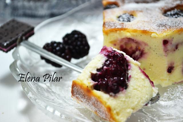 Tarta de Queso con Moras y Vainilla Tarta de Queso con Moras y Vainilla