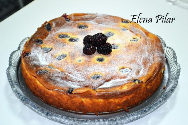 Tarta de Queso con Moras y Vainilla Tarta de Queso con Moras y Vainilla