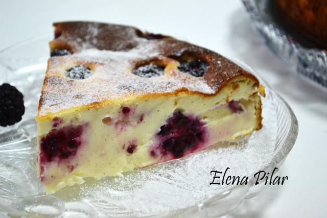Tarta de Queso con Moras y Vainilla Tarta de Queso con Moras y Vainilla