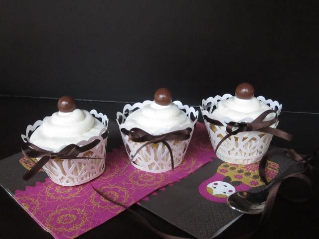 Cupcakes de Baileys con sorpresa... Cupcakes de Baileys con sorpresa...