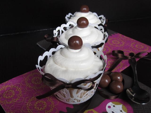 Cupcakes de Baileys con sorpresa... Cupcakes de Baileys con sorpresa...