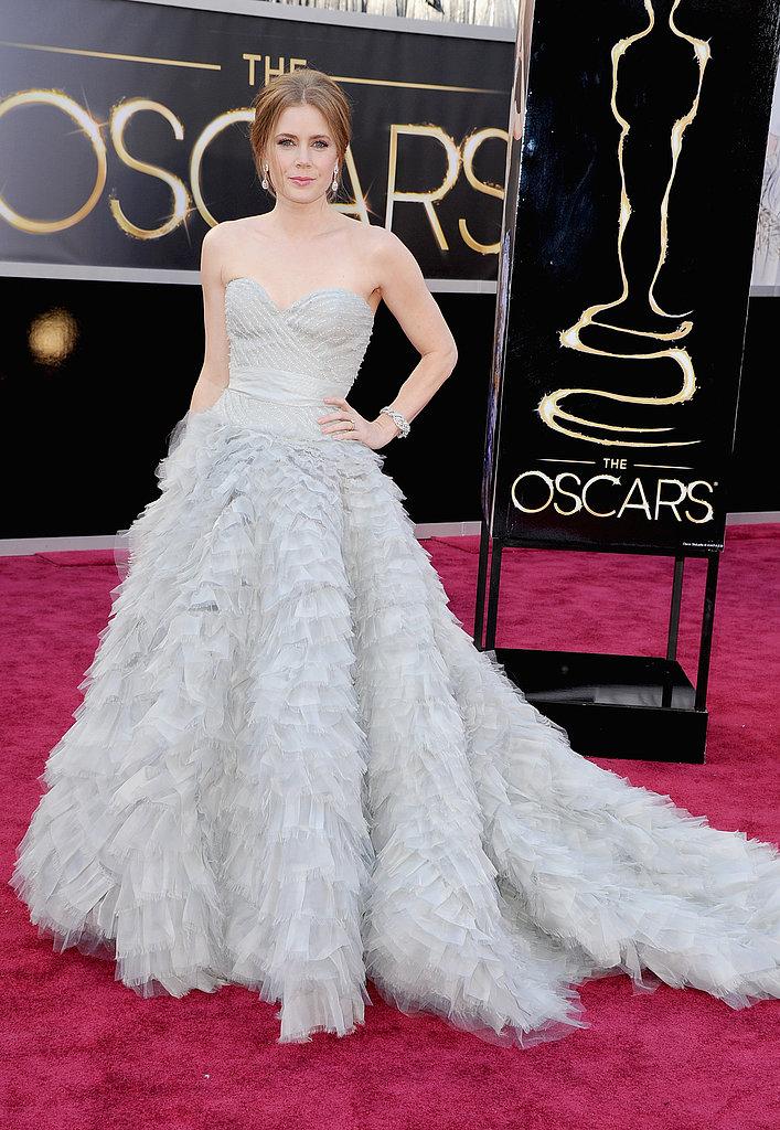 Amy Adams en un Oscar de la Renta Oscars 2013: Los mejores looks en la alfombra roja de los Oscars 2013