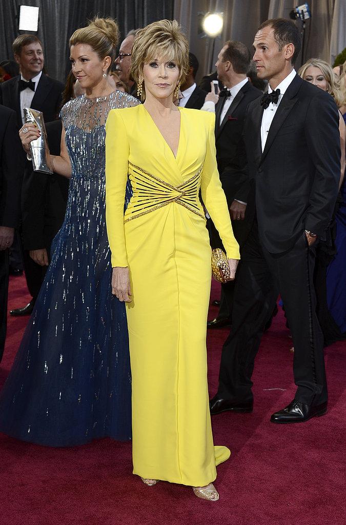 Jane Fonda Versace Oscars 2013: Los mejores looks en la alfombra roja de los Oscars 2013