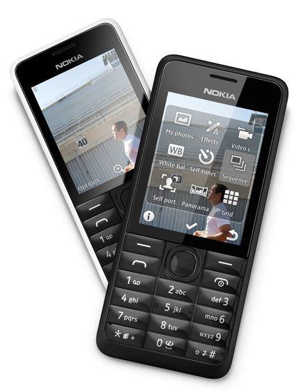 Nokia con otros dos terminales, esta vez a muy bajo precio: Nokia 105 a €15 y Nokia 301 a €65 #MWC2013 nokia-301