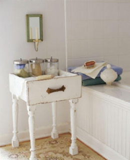 Reciclar y transformar en mesa auxiliar Reciclar y transformar en mesa auxiliar