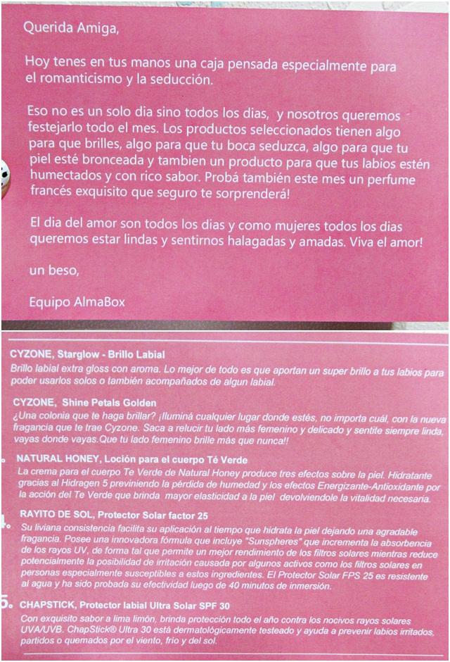ALMABOX FEBRERO 2013 ALMABOX FEBRERO 2013