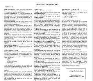 El Rincón de Argimiro: las pólizas, cuanto más claras, mejor El Rincón de Argimiro: las pólizas, cuanto más claras, mejor