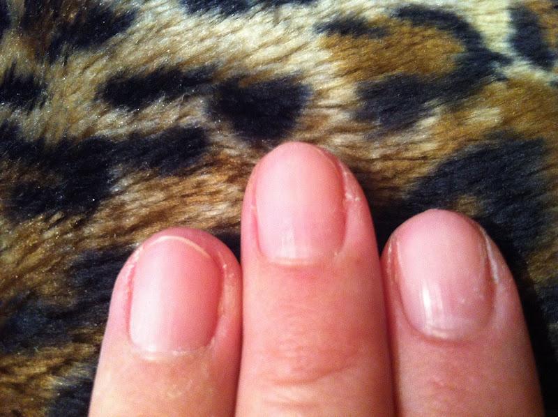 Después del azul Probando el kit para embellecer las uñas de Premier.