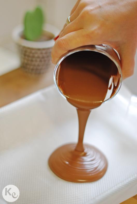 Handmade chocolate M&Ms bar Handmade chocolate M&Ms bar