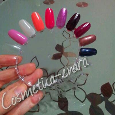 Mi colección de esmalte de Oriflame Mi colección de esmalte de Oriflame