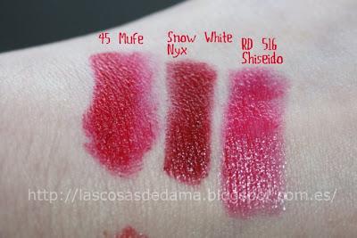 Mis labiales rojos Mis labiales rojos
