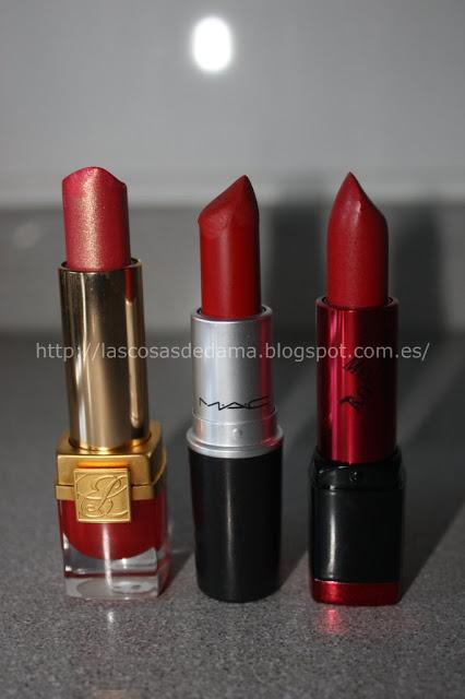 Mis labiales rojos Mis labiales rojos