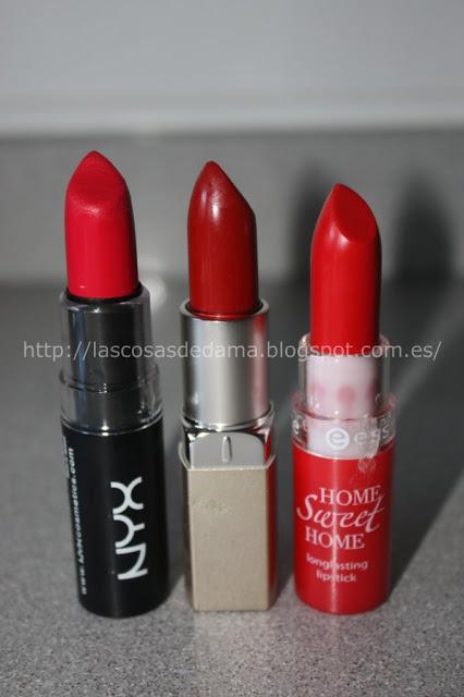 Mis labiales rojos Mis labiales rojos