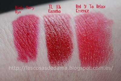 Mis labiales rojos Mis labiales rojos