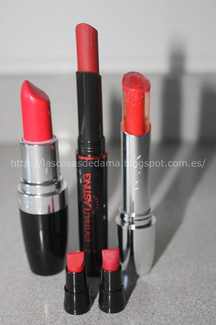 Mis labiales rojos Mis labiales rojos