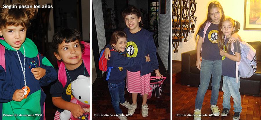 Primer día de clases: según pasan los años pasanlosaños