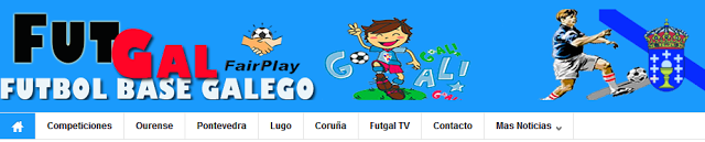 FUTGAL, LA WEB DEL FÚTBOL BASE Y AFICIONADO GALLEGO ABRE SUS PUERTAS