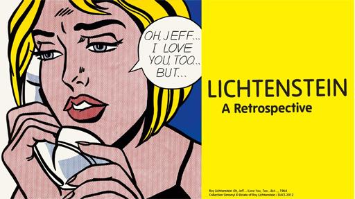 Lichtenstein: A Retrospective Roy Lichtenstein, retrospectiva en la Tate Modern de Londres