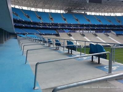 Estadio Gremio Arena. Porto Alegre, Brasil