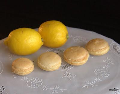 Macarons de lemon pie