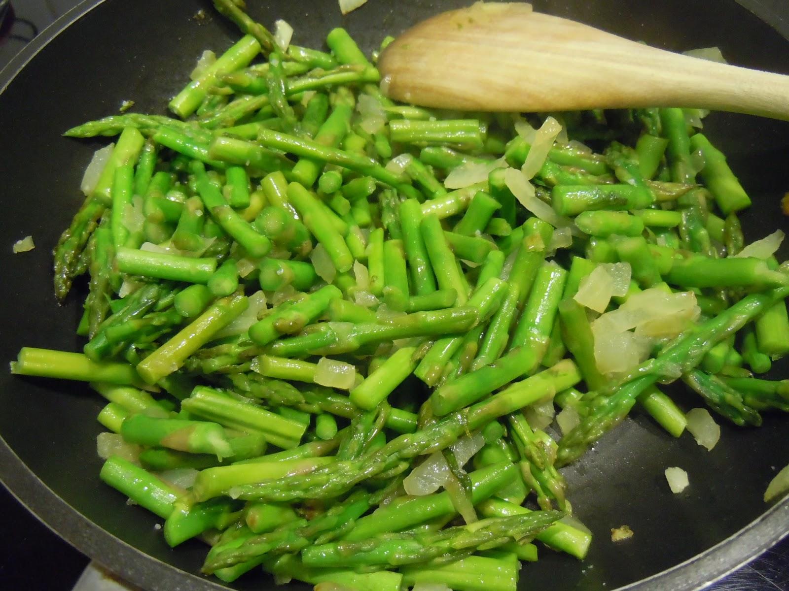 Soufflé de espárragos trigueros Soufflé de espárragos trigueros