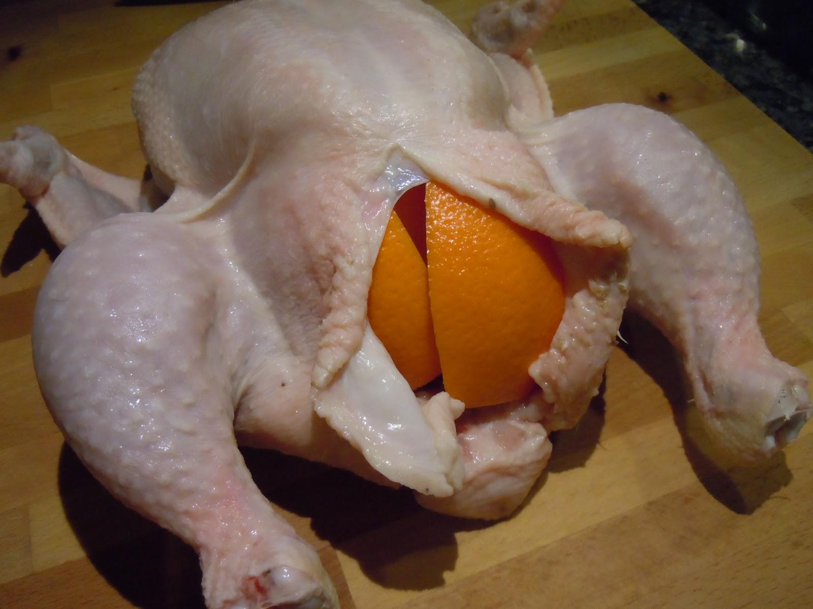 Pollo a la naranja Pollo a la naranja