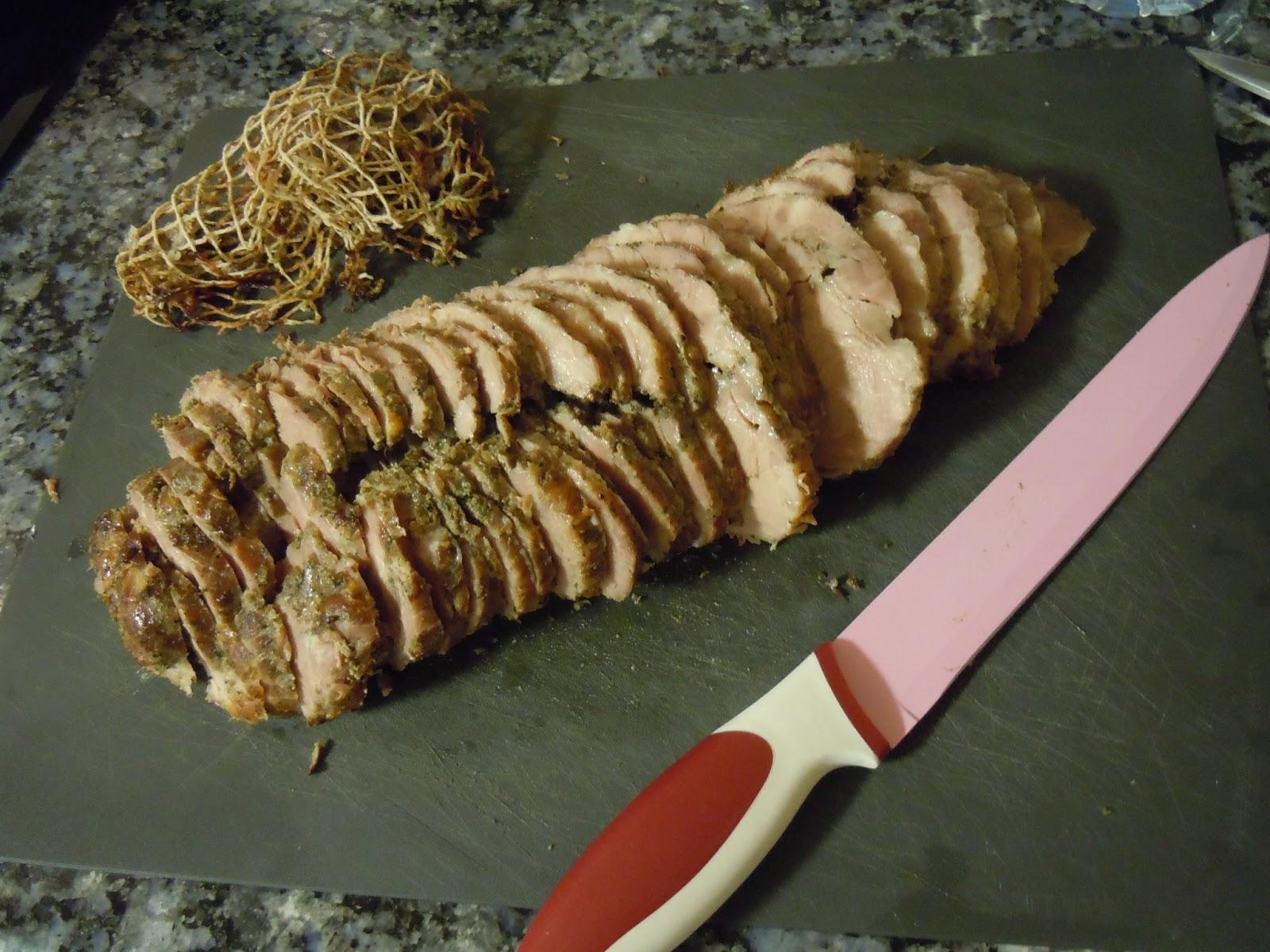 Rotí de cerdo con salsa de puerros,cebolla y miel Rotí de cerdo con salsa de puerros,cebolla y miel