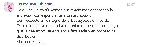 LeBeautyClub: Estafadores LeBeautyClub: Estafadores