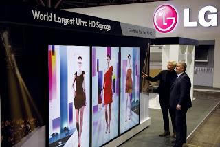 LG Electronics introduce la primera pantalla de señalización digital  Ultra HD