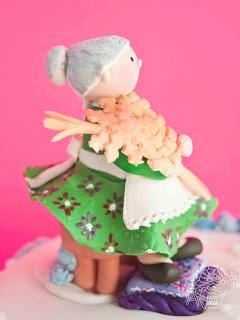 TARTA DECORADA ABUELITA TARTA DECORADA ABUELITA