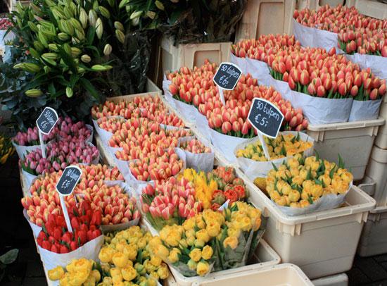 Mercados de flores